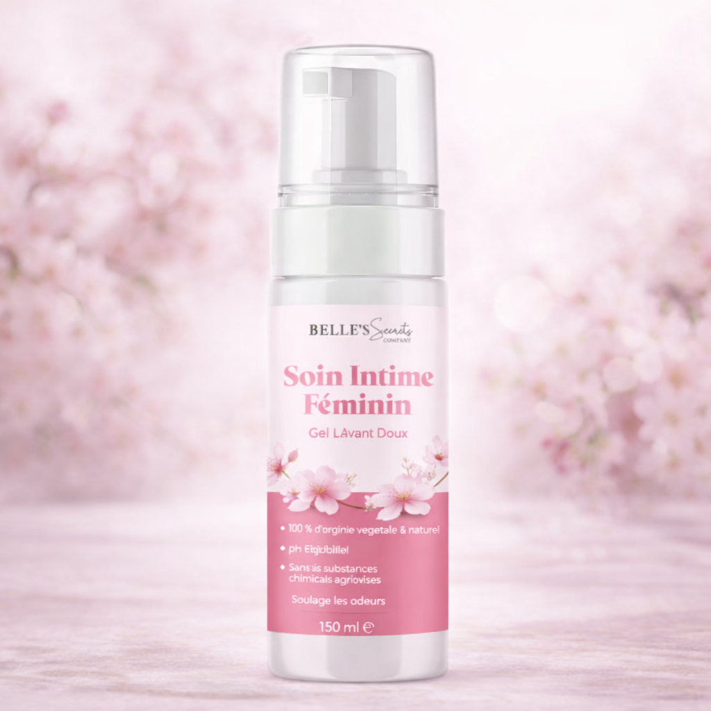 Savon intime féminin 100 % naturel – Propreté et fraîcheur durable